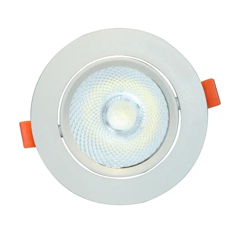 Recessed adjustable angle spotlight-ceiling light